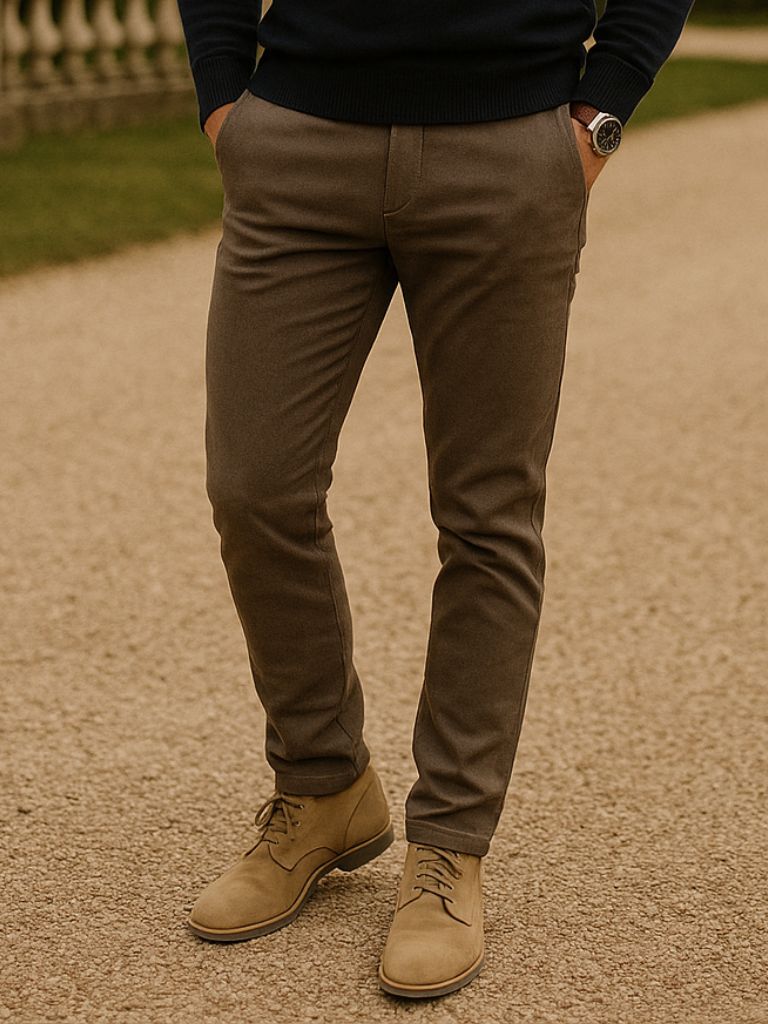 Heritage Slim Trousers - Cross & Crown - Cross & Crown