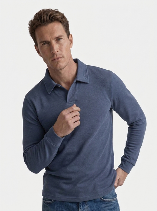 Linear Division Polo - Cross & Crown