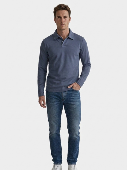 Linear Division Polo - Cross & Crown