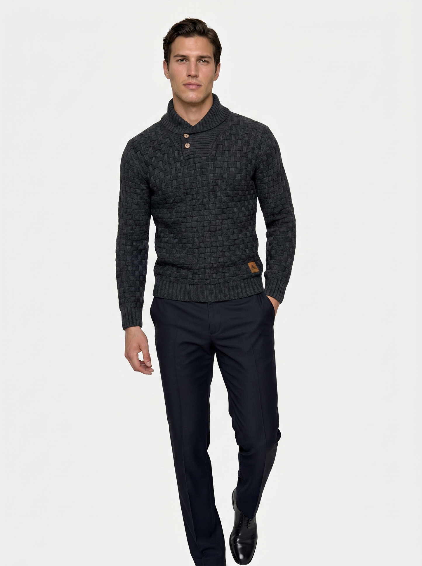 Tailored Knitwear Pullover - Cross & Crown