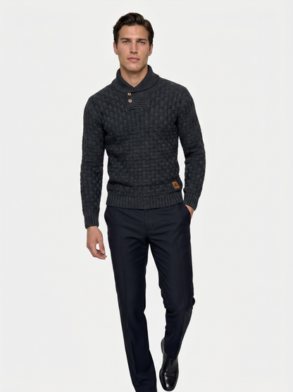 Tailored Knitwear Pullover - Cross & Crown