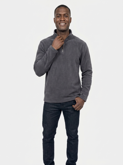 Alpine Quarter-Zip Sweater - Cross & Crown