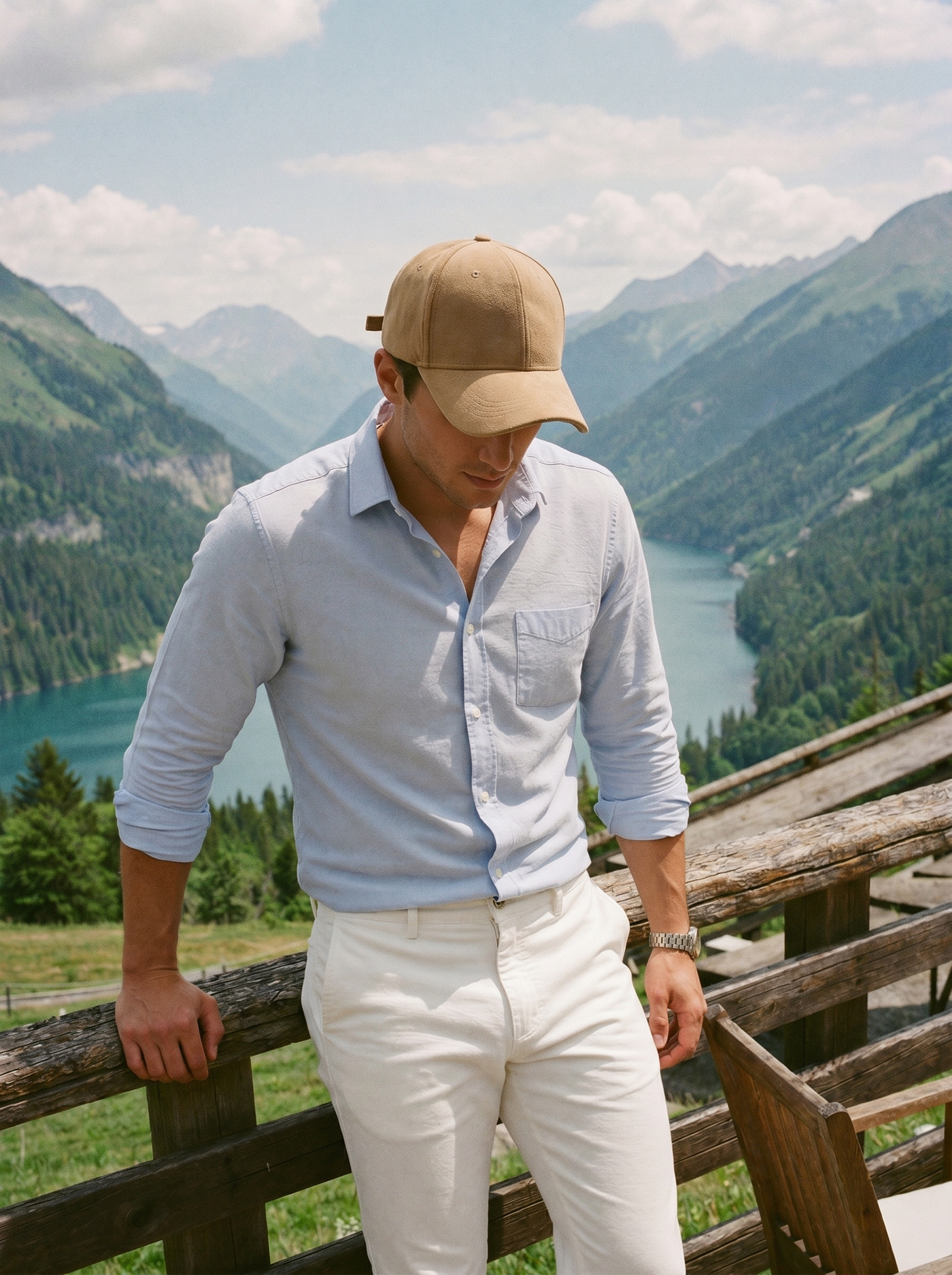 Elegant Cashmere Cap - Cross & Crown
