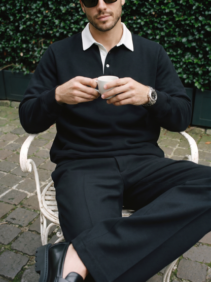 Old Money Essential Polo Shirt - Cross & Crown