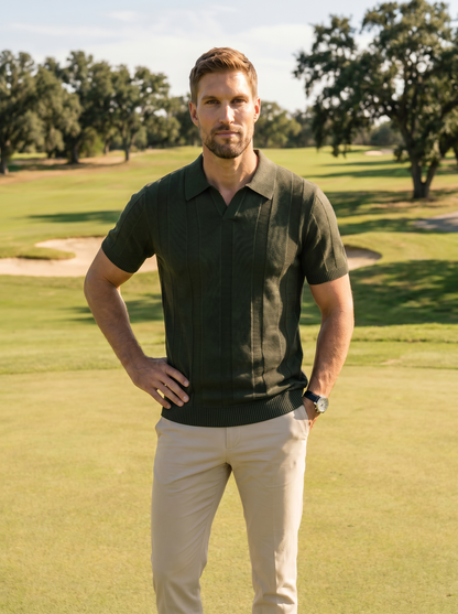 Beige Ancien Polo - Cross & Crown