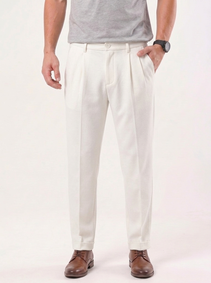 Minimalist Old Money Trousers - Cross & Crown