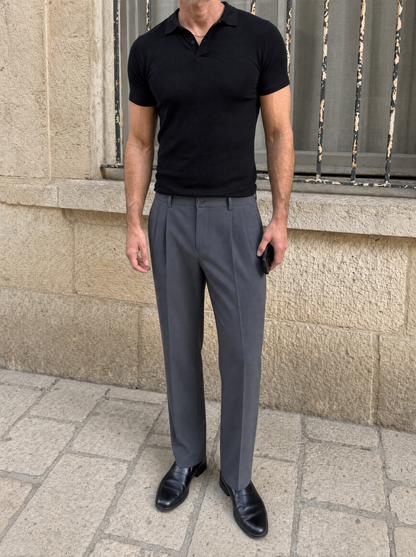 Minimalist Old Money Trousers - Cross & Crown