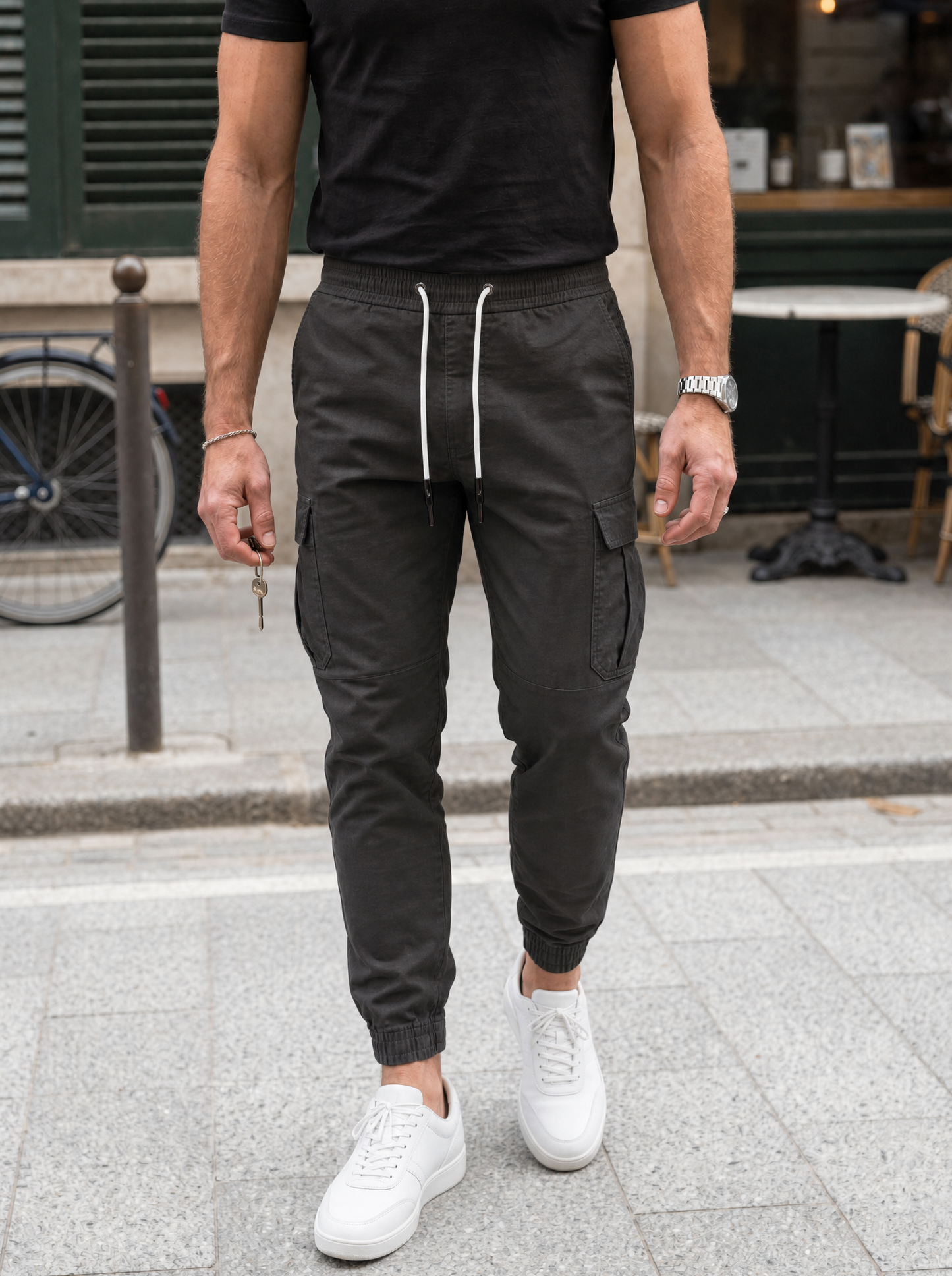 Pantalones jogger informales - Cross & Crown