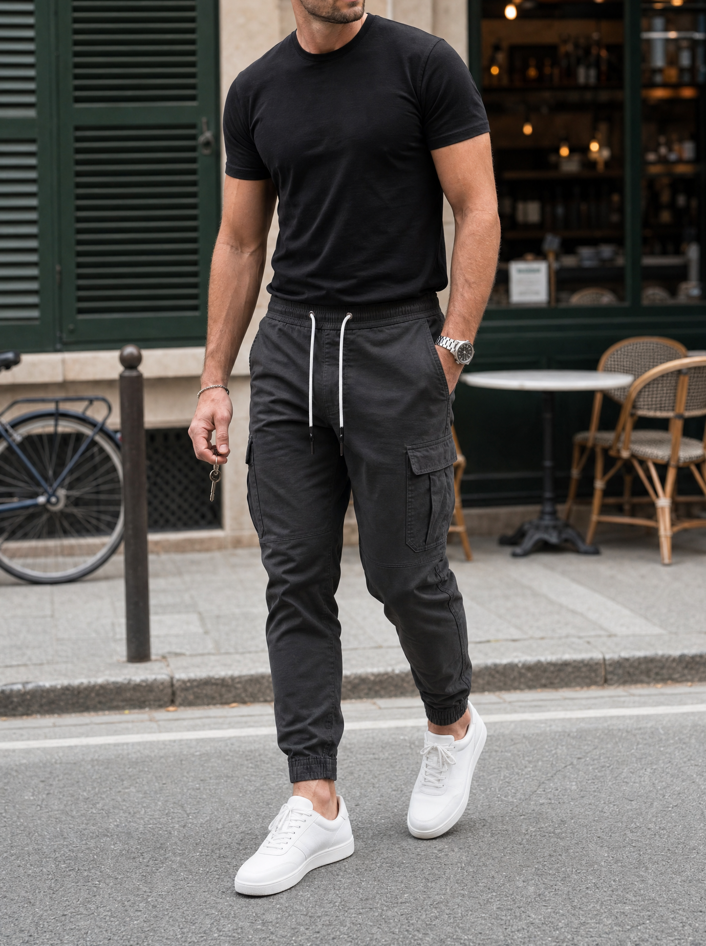 Pantalones jogger informales - Cross & Crown