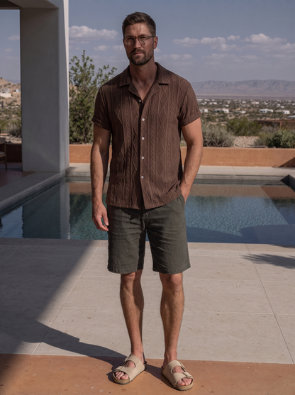 Valmoré Camp Shirt – Cross & Crown