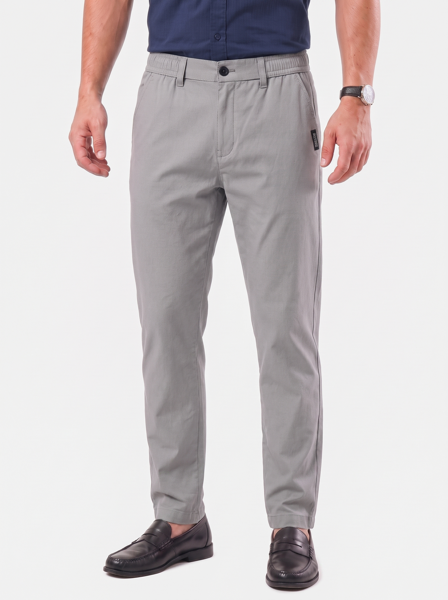 Pantalones elásticos esenciales - cintura elástica nueva - Cross & Crown