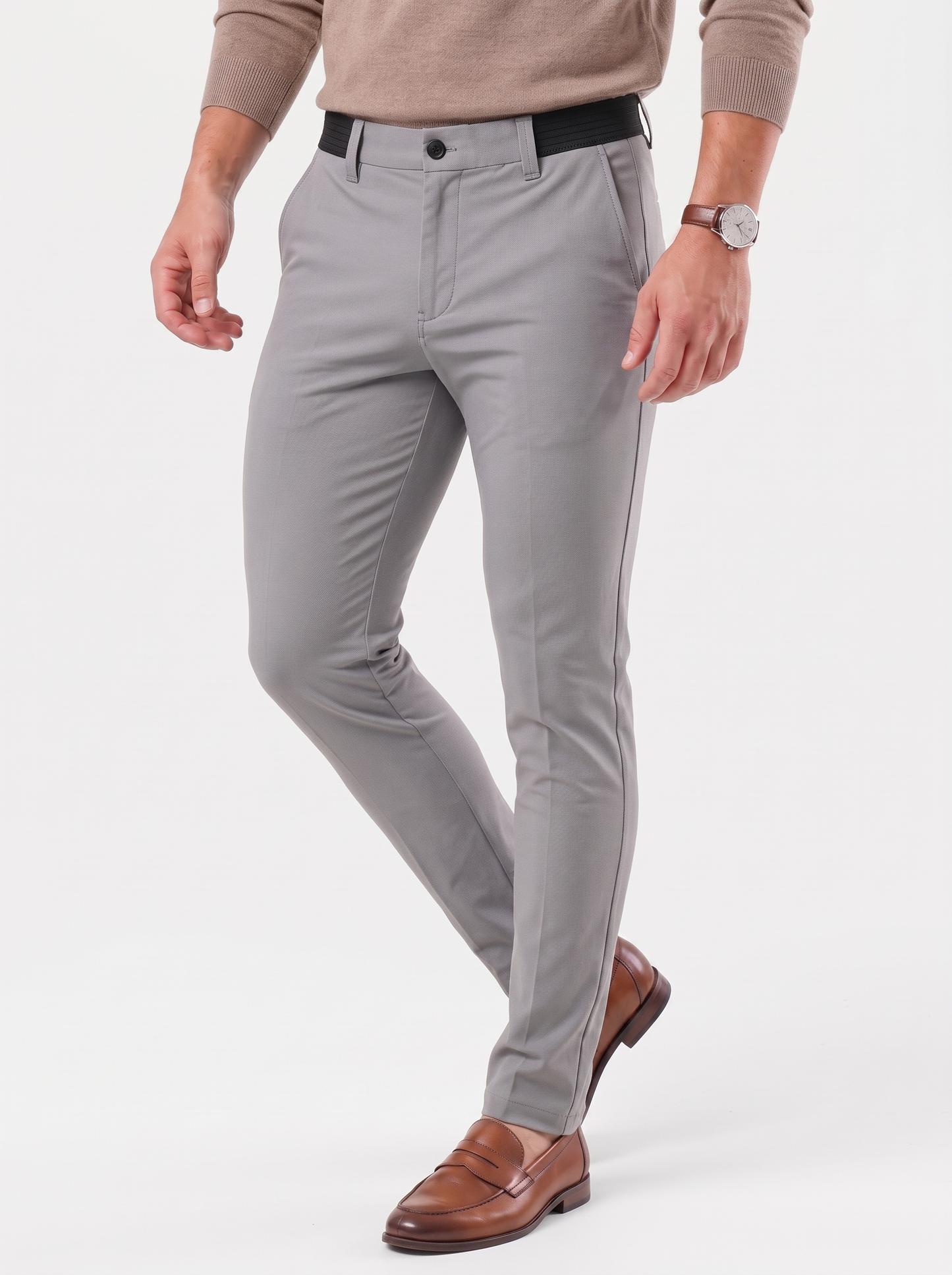 Pantalones ajustados elásticos - Cross & Crown