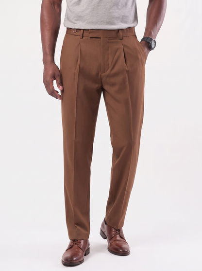Pantalones clásicos elásticos premium - Cross & Crown