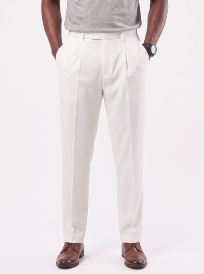 Pantalones clásicos elásticos premium - Cross & Crown