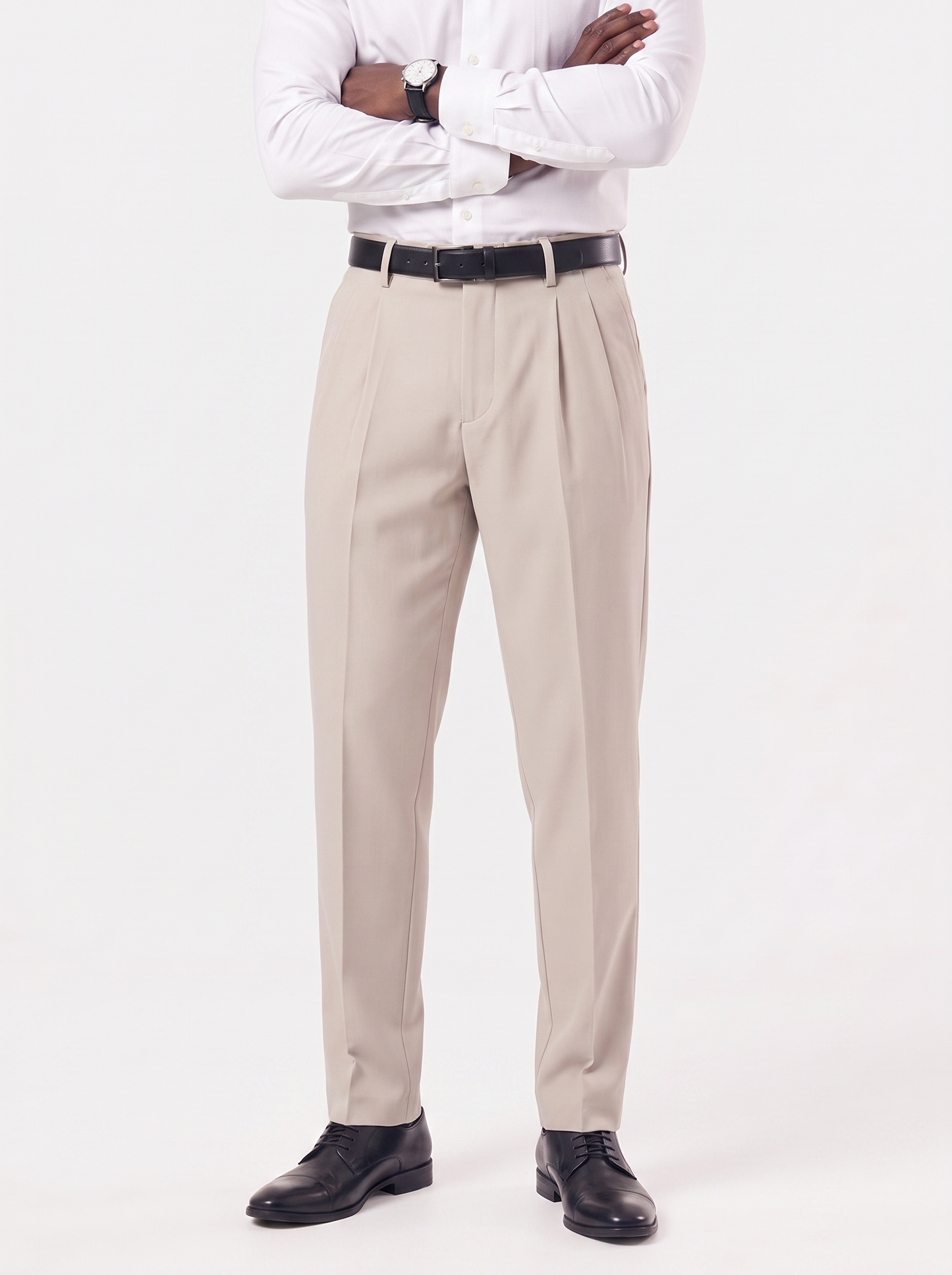 Pantalones esenciales de corte sastre - Cross & Crown