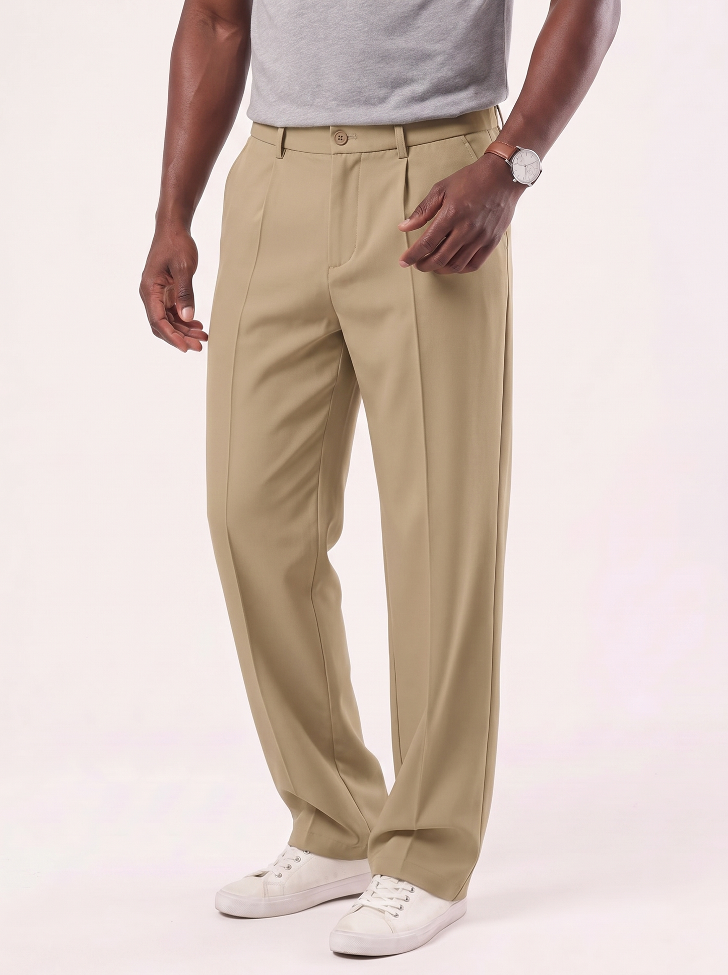 Pantalones holgados esenciales - Cross & Crown