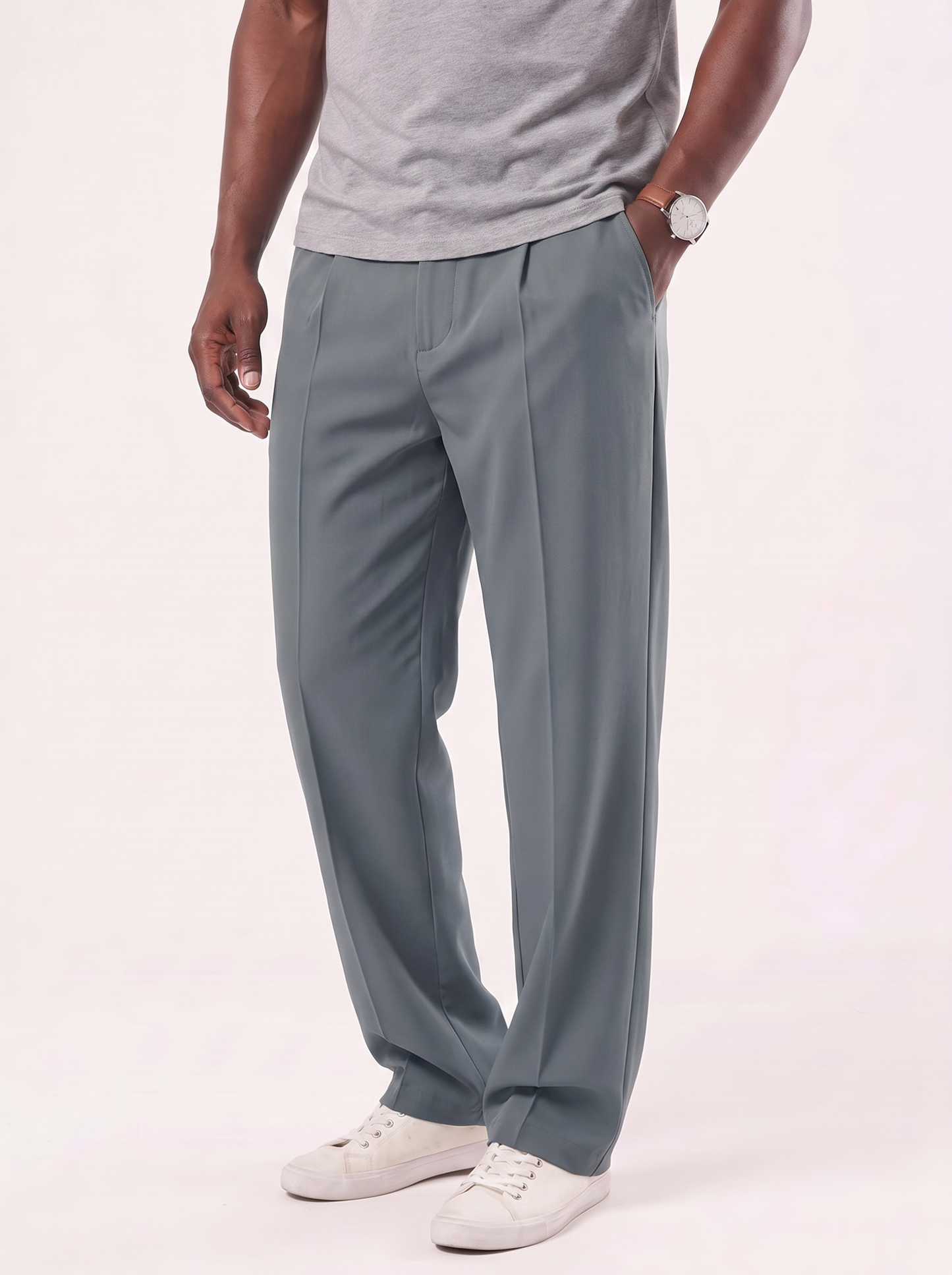 Pantalones holgados esenciales - Cross & Crown
