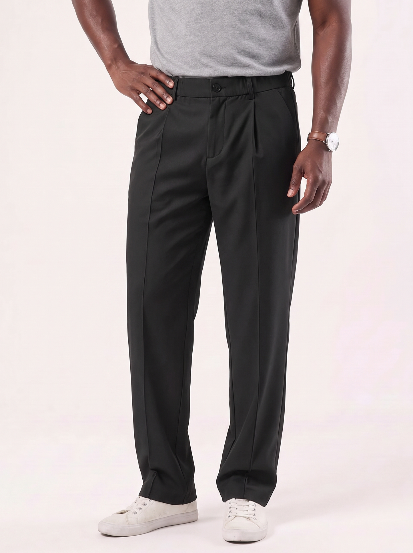 Pantalones holgados esenciales - Cross & Crown