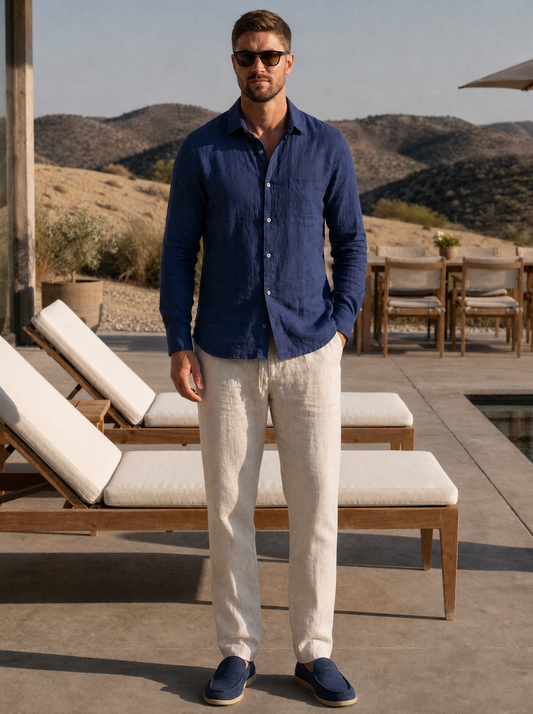 Conjunto Marino Élégant - Cross & Crown