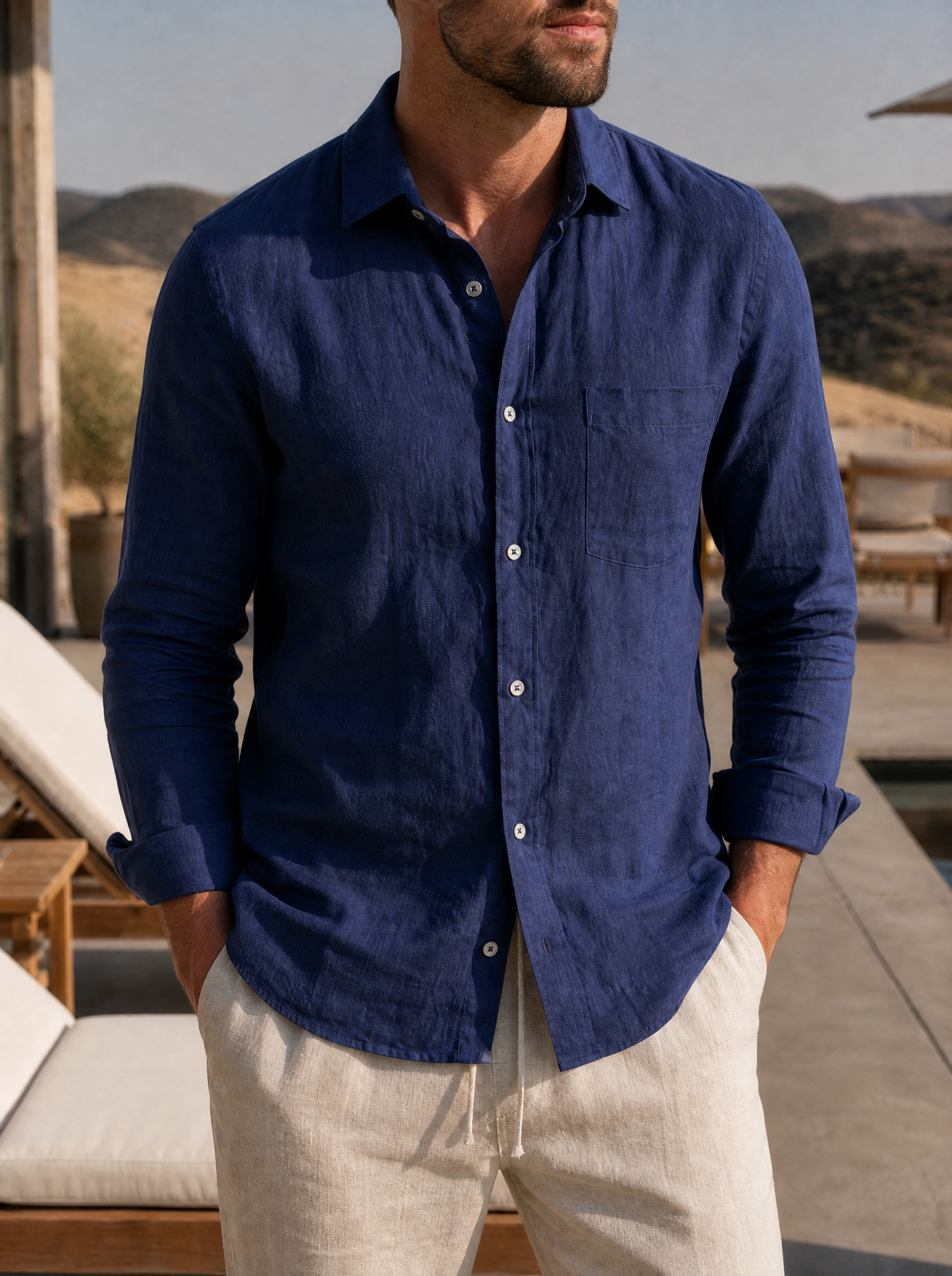 Conjunto Marino Élégant - Cross & Crown