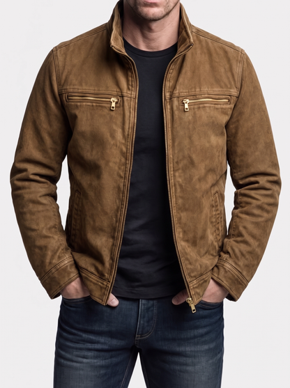 Valmont Vintage Khaki Field Jacket - Cross & Crown