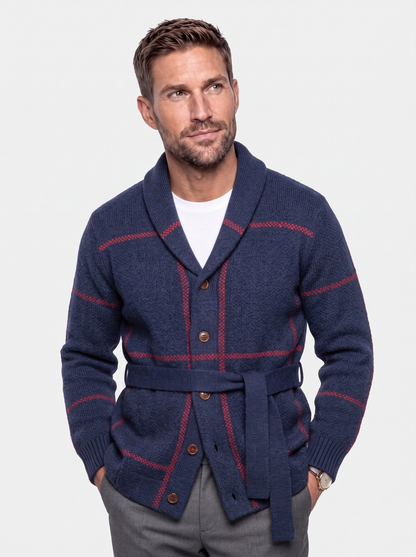 Rome Belted Coat - Cross & Crown - front