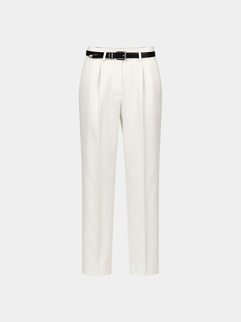 Hollywood Classic Trousers (Belt Included) - Cross & Crown - Cross & Crown