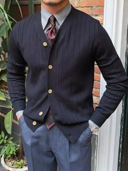 Knit Casual Cardigan - Cross & Crown - Cross & Crown