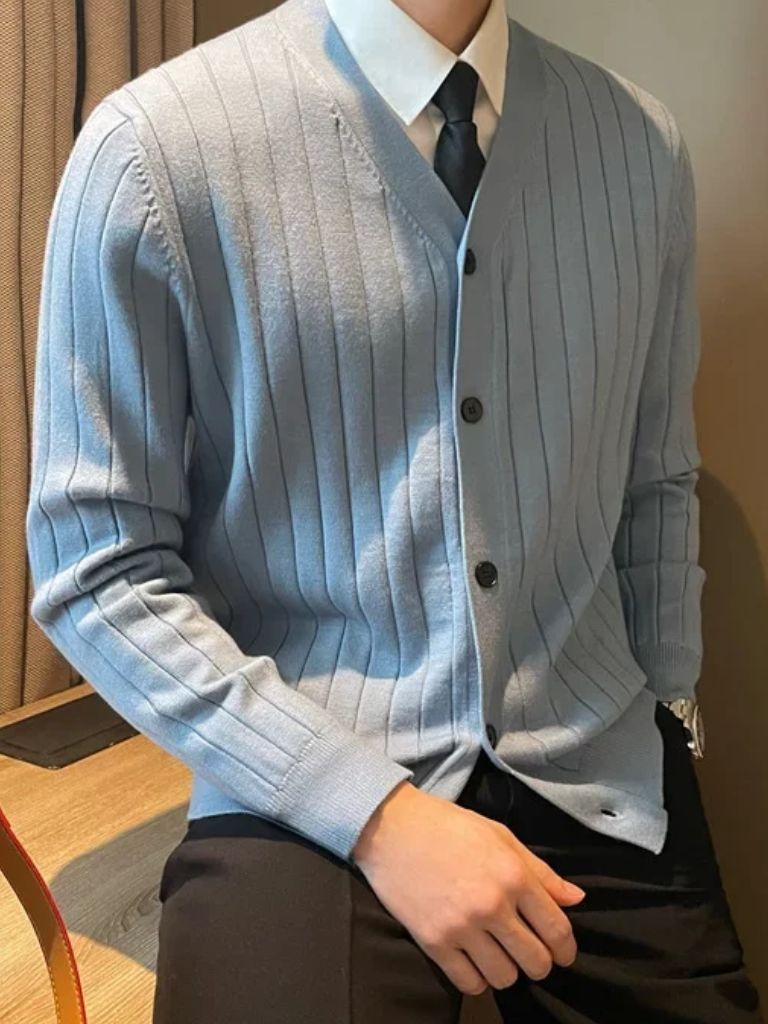 Knit Casual Cardigan - Cross & Crown - Cross & Crown