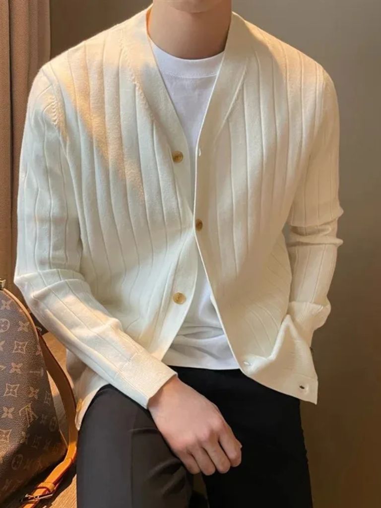 Knit Casual Cardigan - Cross & Crown - Cross & Crown