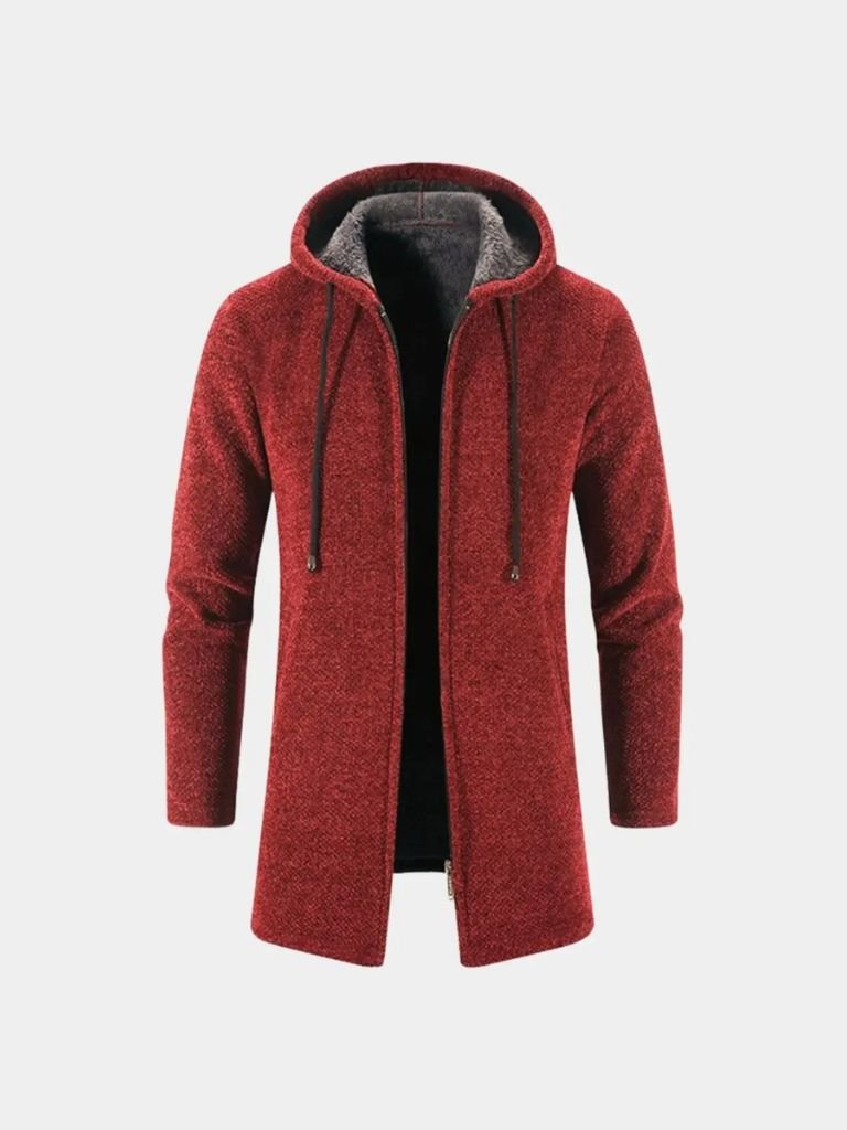 Lugano Knitted Hooded Winter Coat - Cross and Crown - Cross & Crown