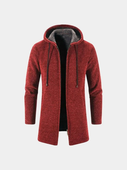 Lugano Knitted Hooded Winter Coat - Cross and Crown - Cross & Crown