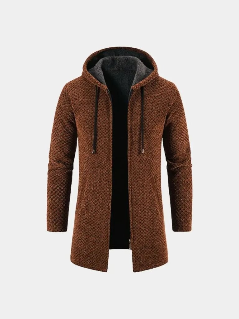 Lugano Knitted Hooded Winter Coat - Cross and Crown - Cross & Crown