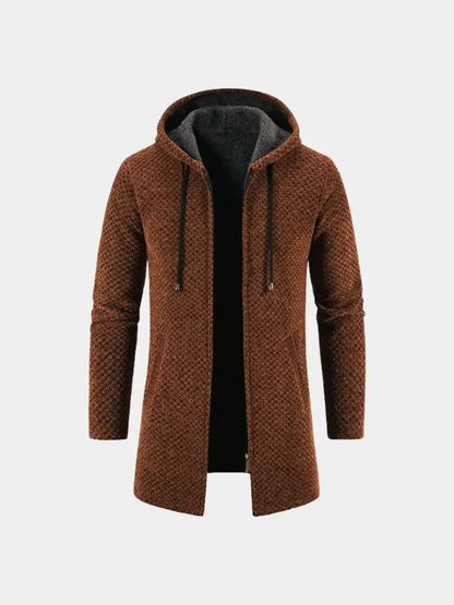 Lugano Knitted Hooded Winter Coat - Cross and Crown - Cross & Crown