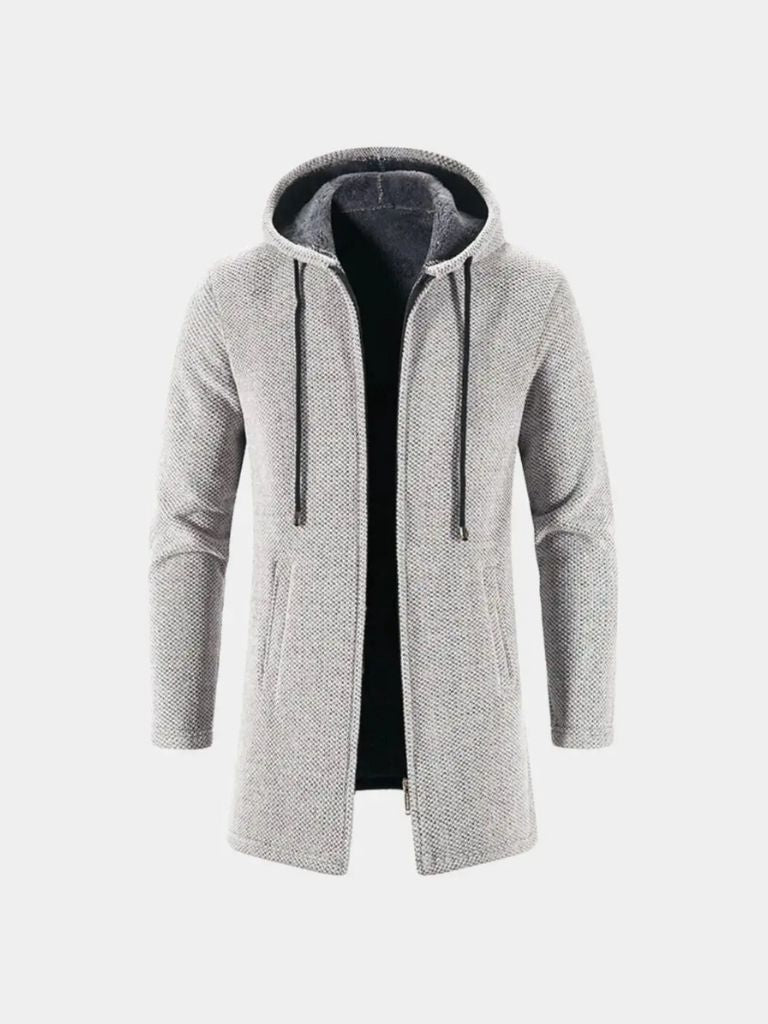 Lugano Knitted Hooded Winter Coat - Cross and Crown - Cross & Crown
