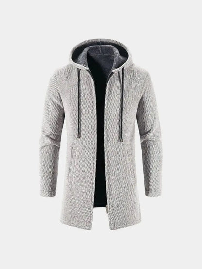 Lugano Knitted Hooded Winter Coat - Cross and Crown - Cross & Crown