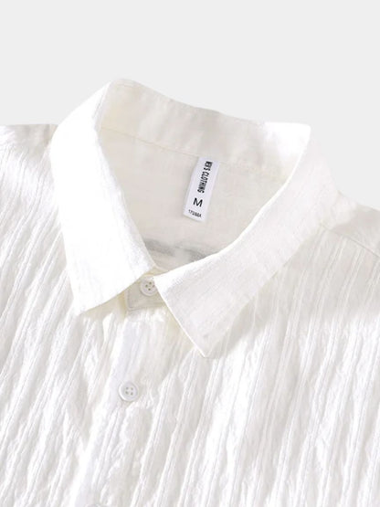 Lumière Linen Shirt – Cross & Crown - Cross & Crown