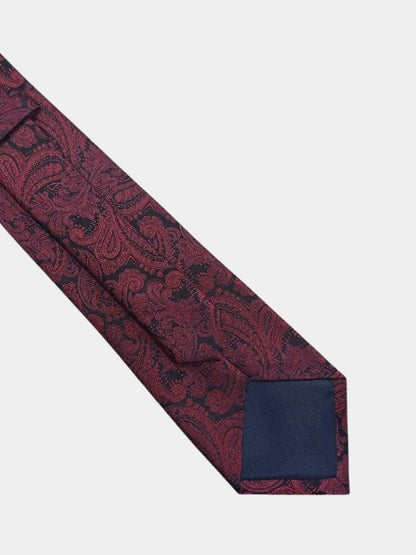 Midnight Petal Vintage Tie – Cross & Crown - Cross & Crown