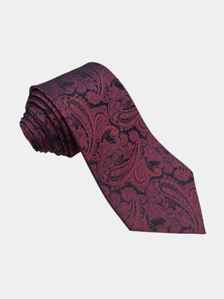 Midnight Petal Vintage Tie – Cross & Crown - Cross & Crown