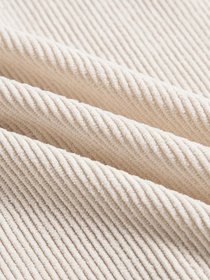 Minimalist Corduroy Shirt - Cross & Crown - Cross & Crown