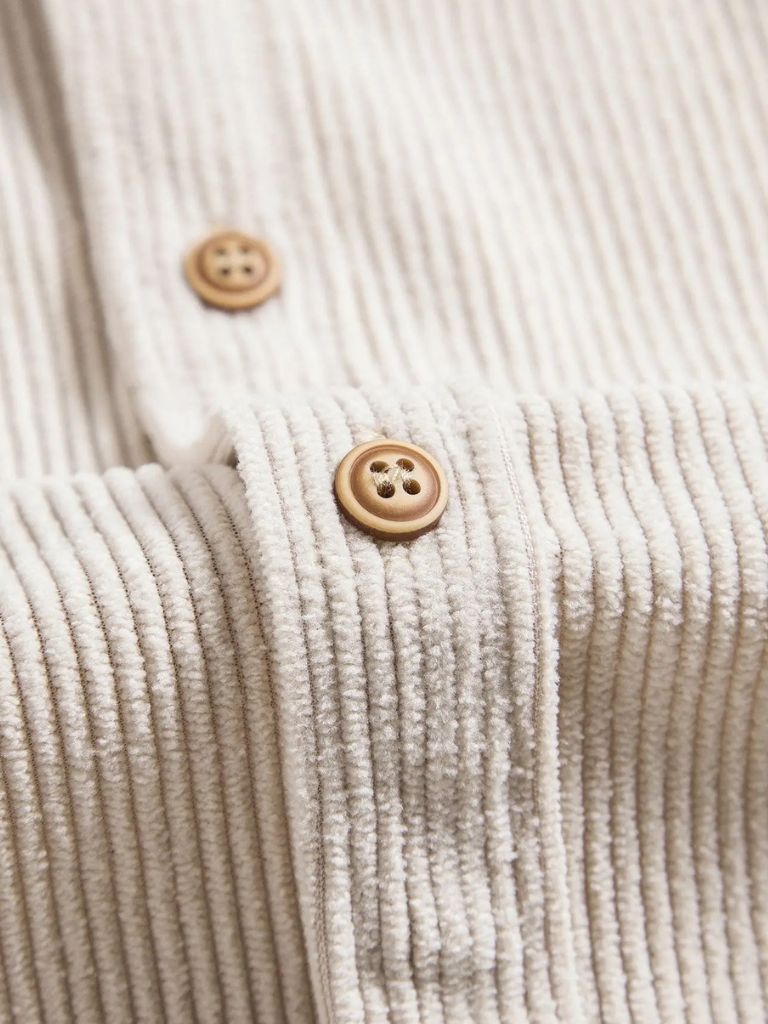 Minimalist Corduroy Shirt - Cross & Crown - Cross & Crown