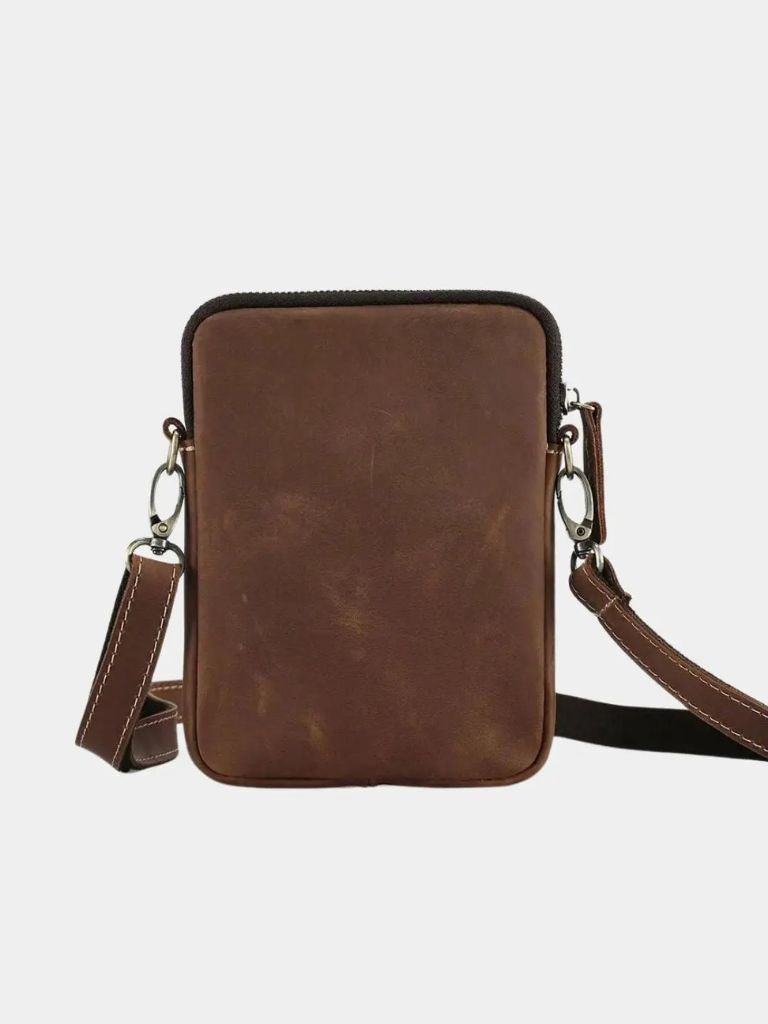 Minimalist Crossbody Leather Bag - Cross & Crown - Cross & Crown