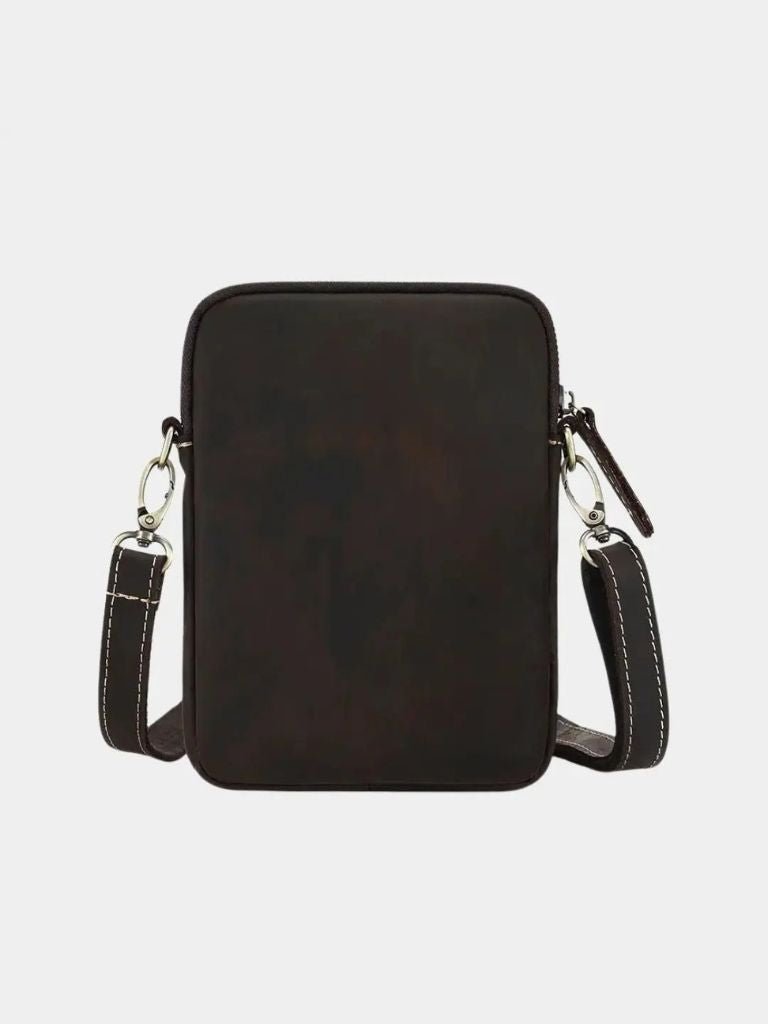 Minimalist Crossbody Leather Bag - Cross & Crown - Cross & Crown