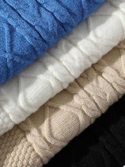 Minimalist Textured Sweater - Cross & Crown - Cross & Crown