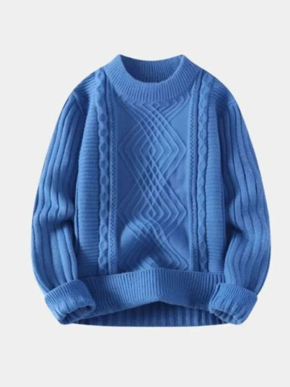 Minimalist Textured Sweater - Cross & Crown - Cross & Crown