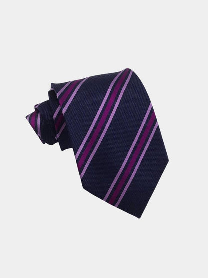 Navy Ledger Tie – Cross & Crown - Cross & Crown