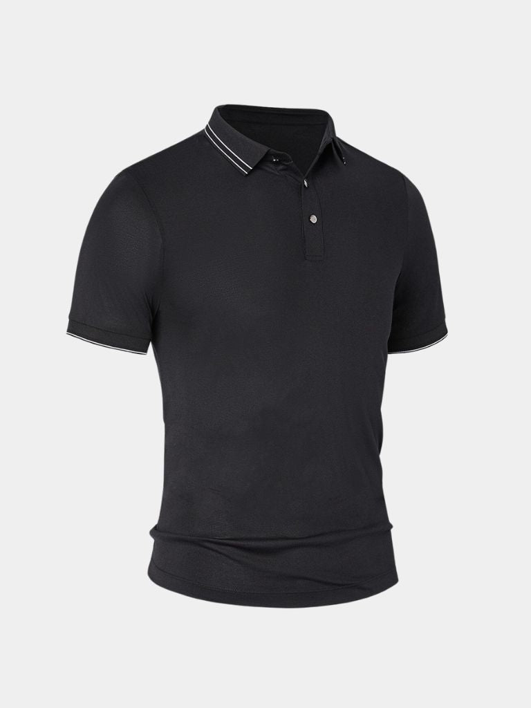Obsidian Trim Polo – Cross & Crown - Cross & Crown