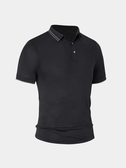 Obsidian Trim Polo – Cross & Crown - Cross & Crown
