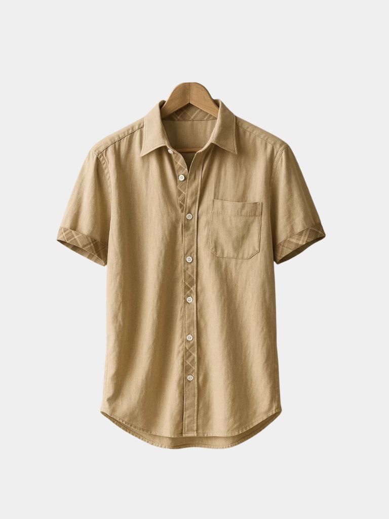 Ocean Detail Casual Shirt - Cross & Crown - Cross & Crown