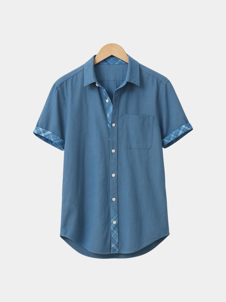Ocean Detail Casual Shirt - Cross & Crown - Cross & Crown